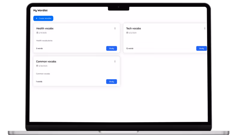 Wordlist management feature demonstration